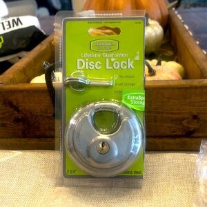 Storage Disk Type Padlock NEW